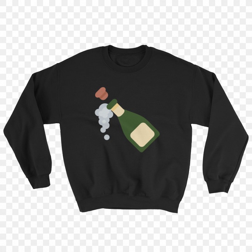 T-shirt Crew Neck Top Sweater, PNG, 1000x1000px, Tshirt, Bag, Black, Bluza, Brand Download Free