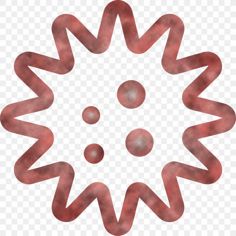 Virus Coronavirus Corona, PNG, 3000x3000px, Virus, Corona, Coronavirus, Material Property, Pink Download Free