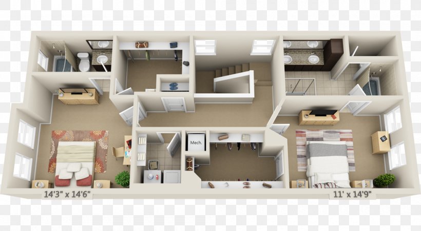 3D Floor Plan Home House Plan, PNG, 1000x550px, 3d Floor Plan, Floor Plan, Apartment, Architectural Plan, Architecture Download Free