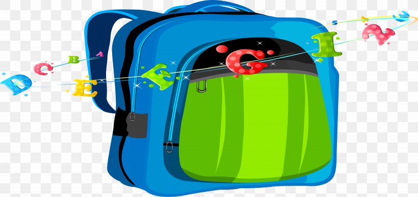 Bag Briefcase Plastic Clip Art, PNG, 5483x2590px, Bag, Alphabet, Animal, Backpack, Blue Download Free