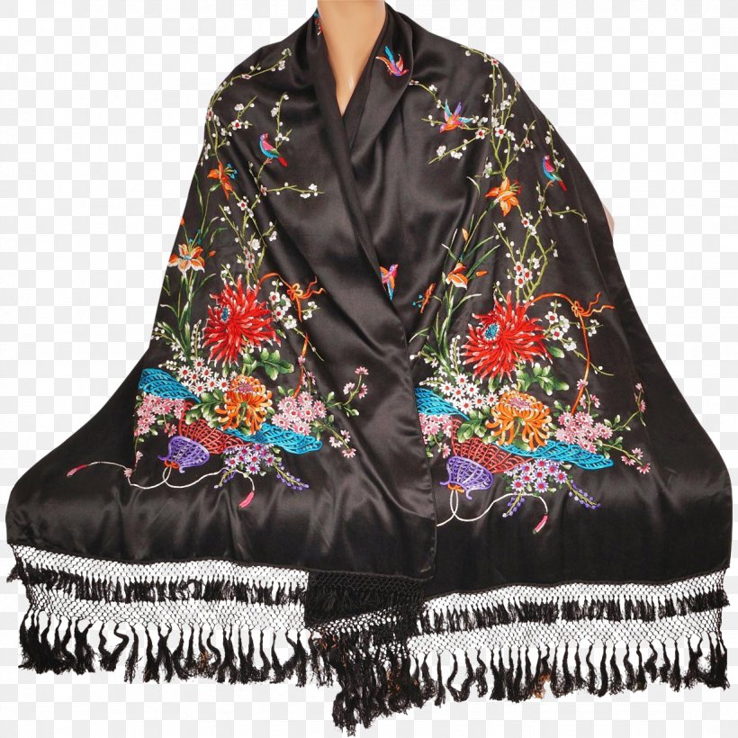 Shawl Scarf Vintage Clothing Fashion Designer, PNG, 1227x1227px, Shawl, Antique, Clothing, Designer, Embroidery Download Free