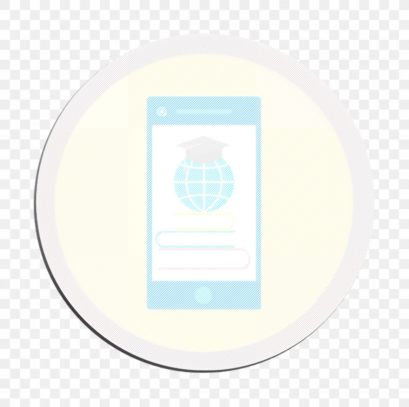 Education Icon Smartphone Icon, PNG, 1404x1400px, Education Icon, Aqua, Blue, Circle, Plate Download Free