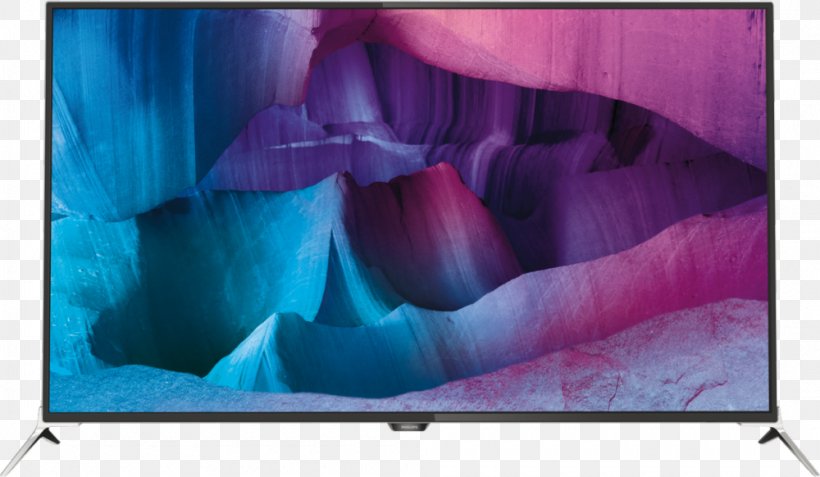 Philips 7100er Serie PUS7100 LED-backlit LCD 4K Resolution Television Smart TV, PNG, 1000x582px, 4k Resolution, Ledbacklit Lcd, Ambilight, Display Device, Flat Panel Display Download Free