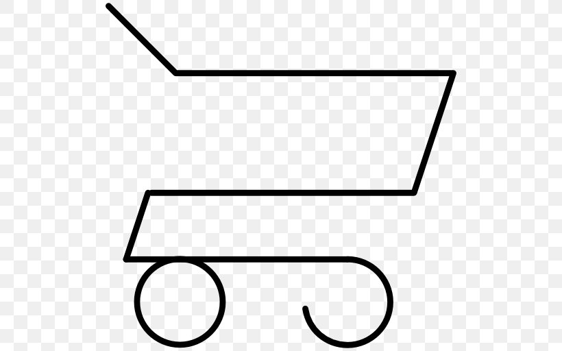 Shopping Cart Shopping Centre, PNG, 512x512px, Shopping Cart, Area, Black, Black And White, Cart Download Free