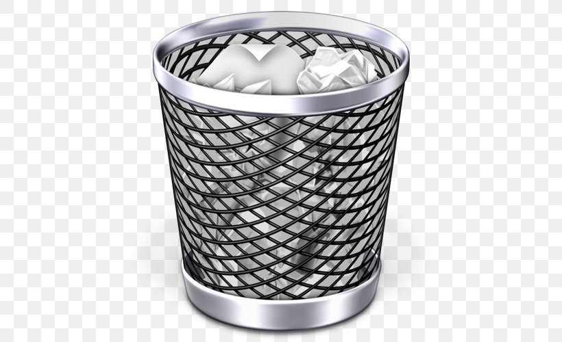 Waste Container Recycling Bin Plastic Bag, PNG, 500x500px, Macos, Command, Computer Software, Data Recovery, File Deletion Download Free