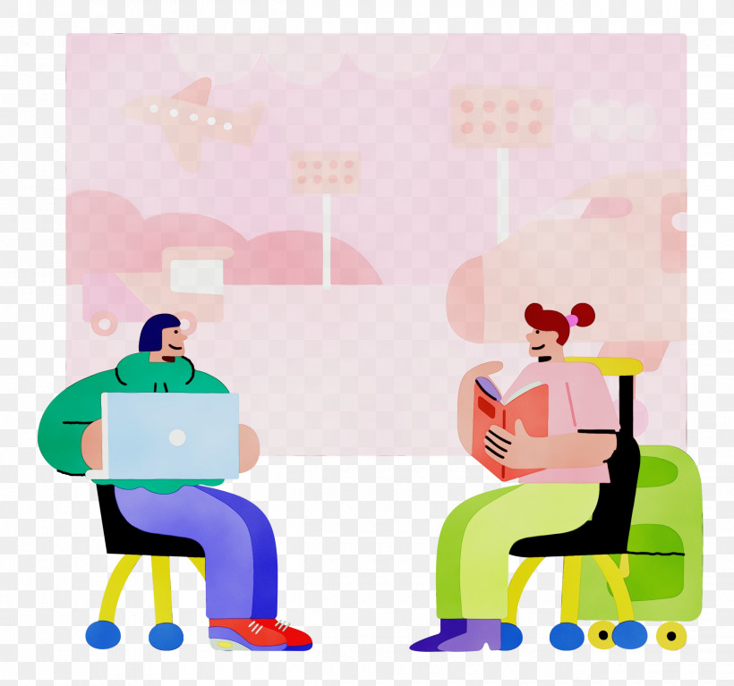 Cartoon Chair Sitting Meter Behavior, PNG, 2500x2340px, Watercolor, Behavior, Cartoon, Chair, Human Download Free