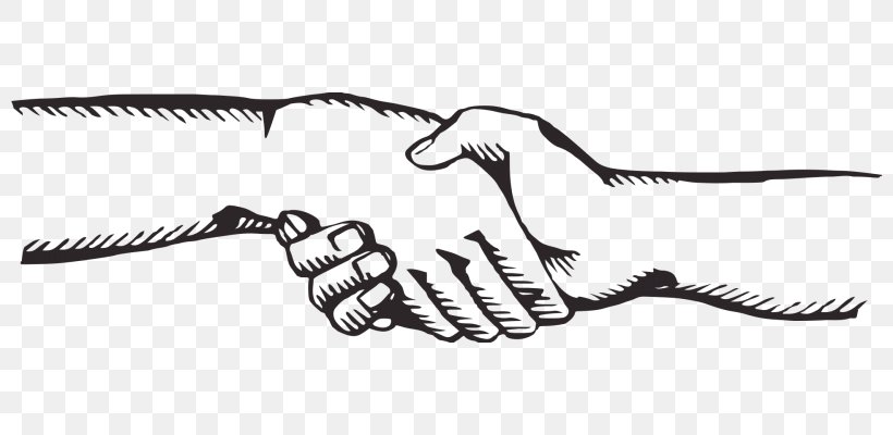 Handshake Finger Clip Art, PNG, 800x400px, Handshake, Black And White, Dinosaur, Drawing, Finger Download Free