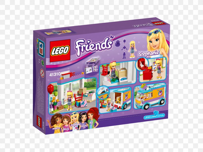 LEGO 41310 Friends Heartlake Gift Delivery LEGO Friends LEGO 41313 Friends Heartlake Summer Pool, PNG, 2400x1800px, Lego Friends, Doll, Gift, Gift Shop, Kmart Download Free