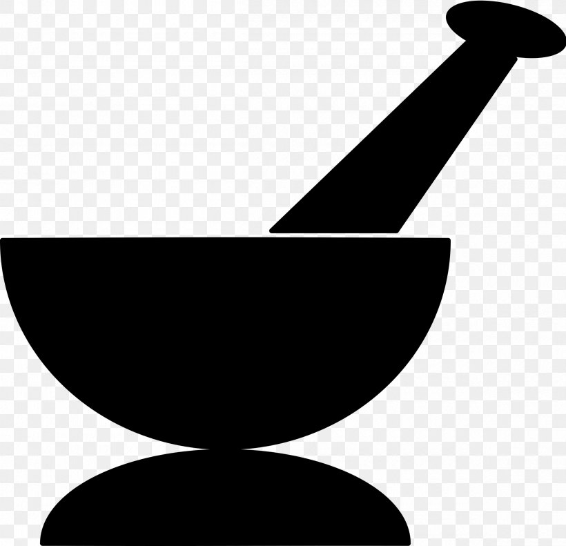 Mortar And Pestle Kitchen Utensil Clip Art, PNG, 2400x2317px, Mortar And Pestle, Black, Black And White, Brass, Drawing Download Free