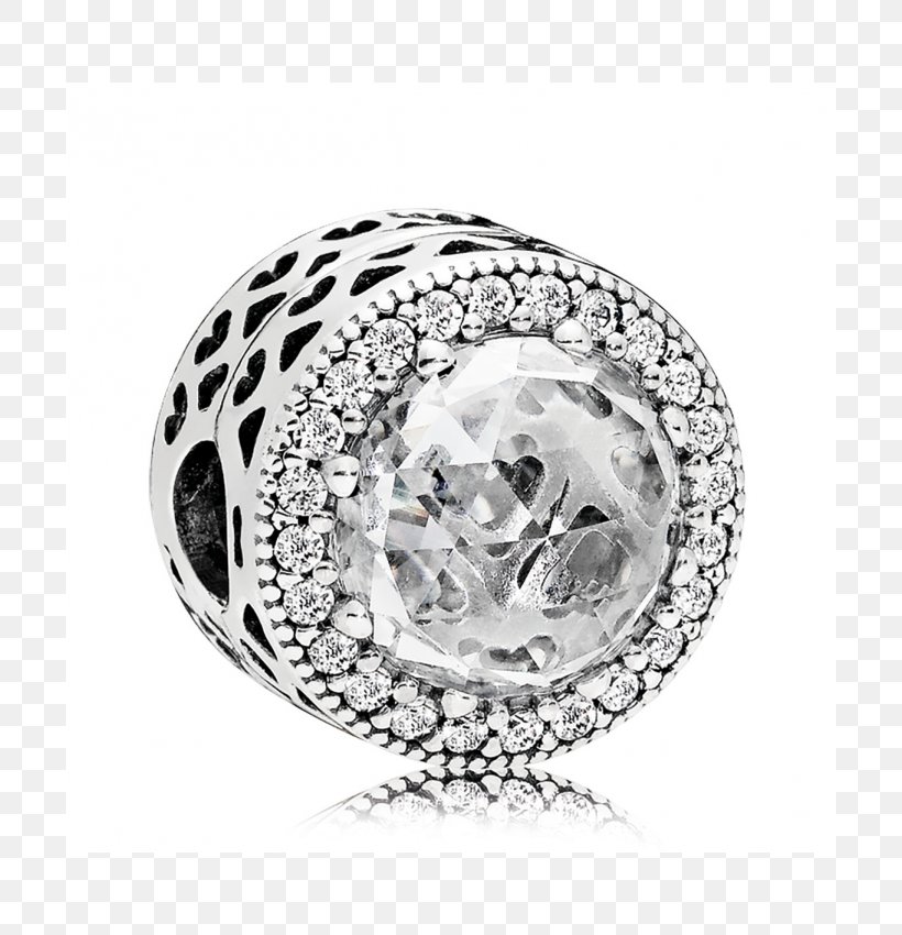 Pandora Charm Bracelet Jewellery Cubic Zirconia, PNG, 700x850px, Pandora, Black And White, Bling Bling, Body Jewelry, Bracelet Download Free