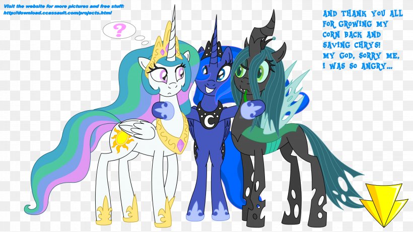 Princess Luna Princess Celestia Pony Princess Cadance, PNG, 2880x1620px, Watercolor, Cartoon, Flower, Frame, Heart Download Free