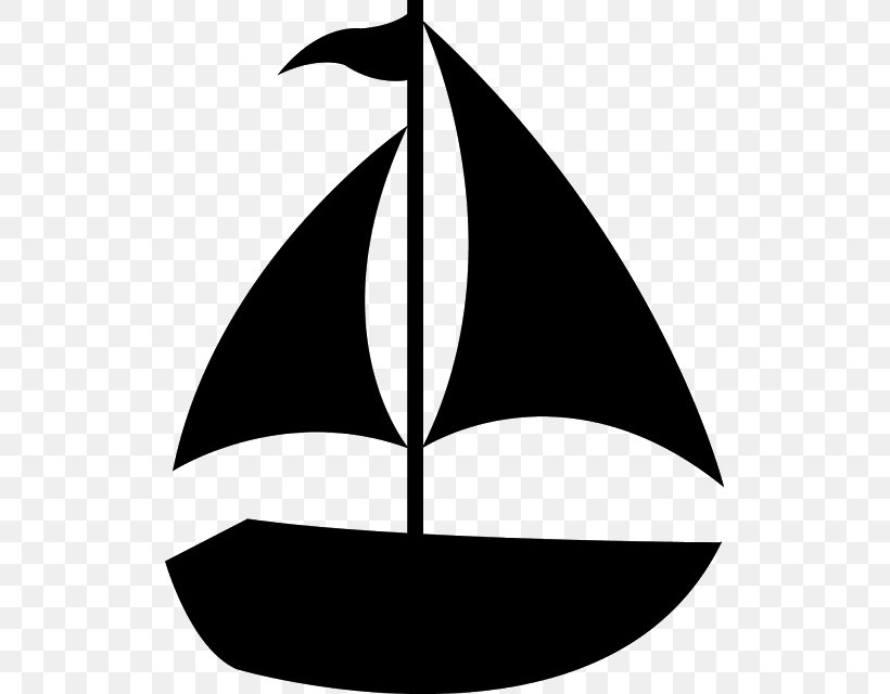 Sailboat Sailing Ship Clip Art, PNG, 515x640px, Boat, Artwork, Black And White, Fishing Vessel, Leaf Download Free