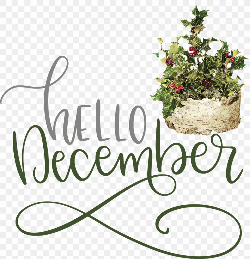 Christmas Day, PNG, 2897x3000px, Hello December, Christmas Day, December, Drawing, La Cruz De Mis Amores Download Free