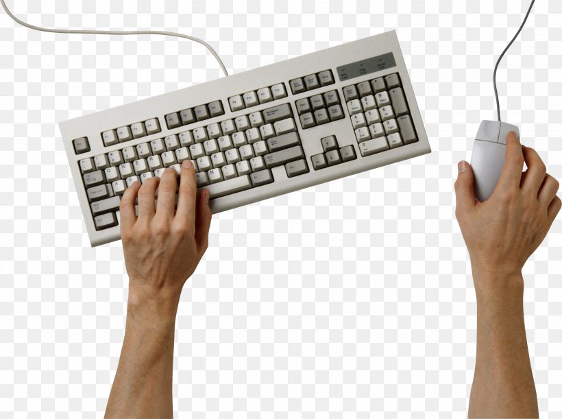 Computer Keyboard Clip Art, PNG, 3442x2565px, Computer Keyboard, Button, Computer, Computer Mouse, Finger Download Free