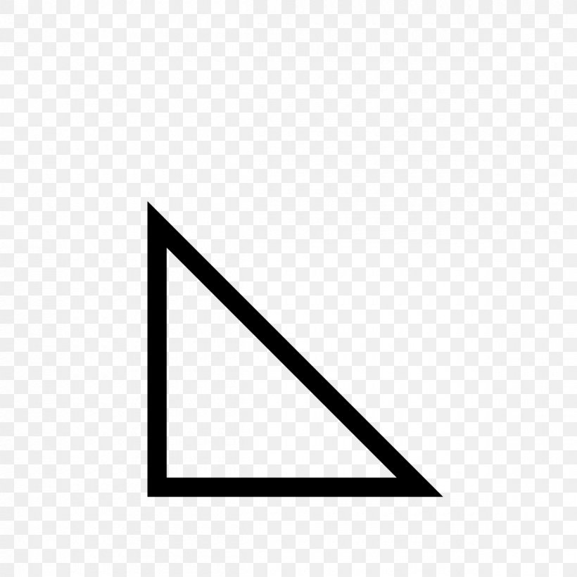 Triangle Point Font, PNG, 1200x1200px, Triangle, Area, Black, Black And White, Black M Download Free