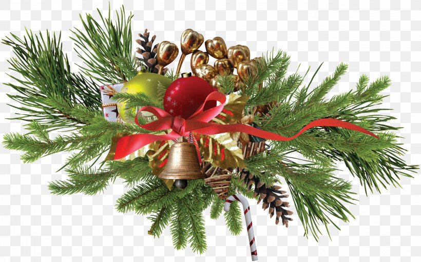 Christmas Tree Santa Claus Clip Art, PNG, 2750x1715px, Christmas, Branch, Christmas Decoration, Christmas Ornament, Christmas Tree Download Free