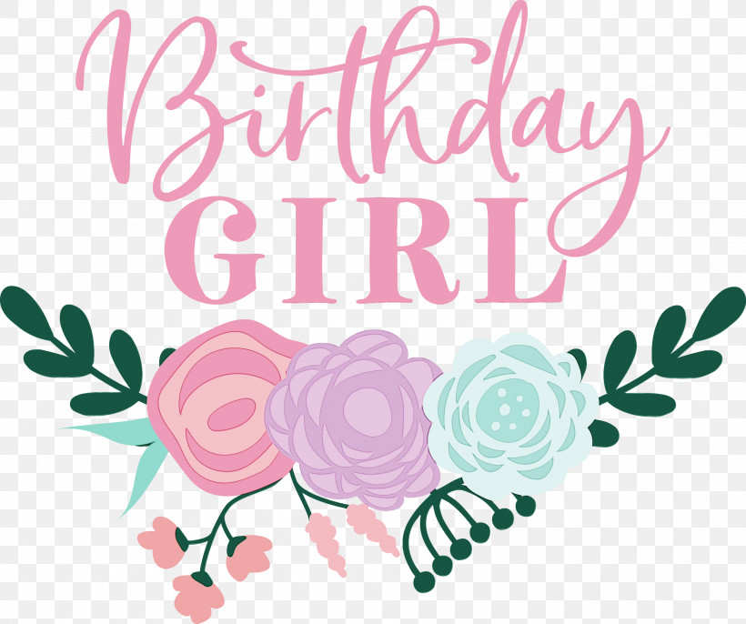 Floral Design, PNG, 3000x2511px, Birthday Girl, Birthday, Creativity, Cut Flowers, Floral Design Download Free