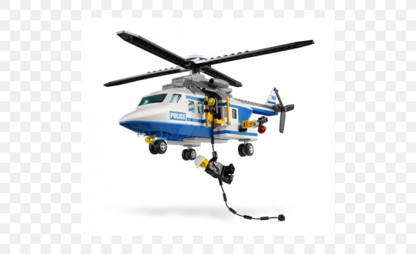 Helicopter Lego City Police Aviation, PNG, 500x500px, Helicopter, Aircraft, Helicopter Rotor, Lego, Lego Canada Download Free