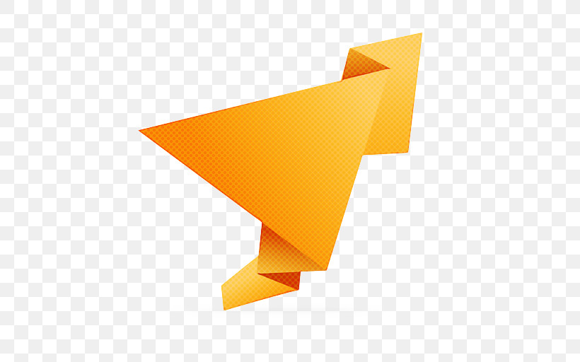 Orange, PNG, 512x512px, Yellow, Art Paper, Logo, Orange, Origami Download Free