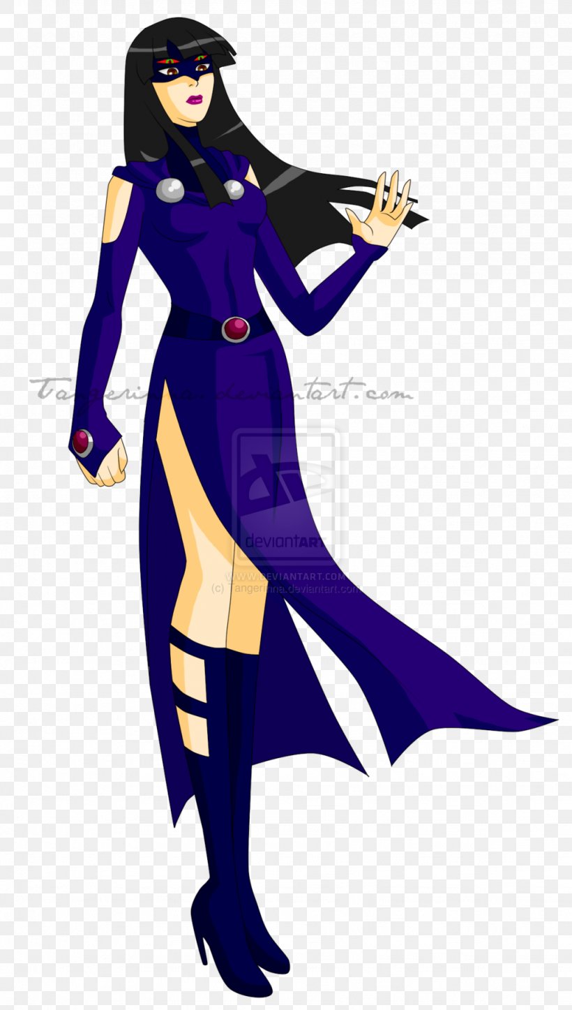 Raven Trigon Nightwing Beast Boy Young Justice, PNG, 1024x1808px, Raven, Art, Beast Boy, Cartoon, Costume Download Free