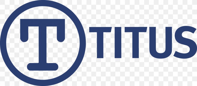 TITUS Logo Information Management, PNG, 1500x660px, Titus, Area, Blue, Brand, Business Download Free