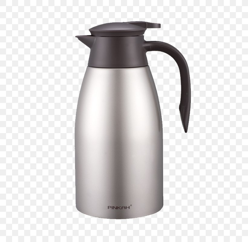 Vacuum Flask Jug Stainless Steel Water Bottle, PNG, 800x800px, Vacuum Flask, Coffee Pot, Crock, Drinkware, Glass Download Free