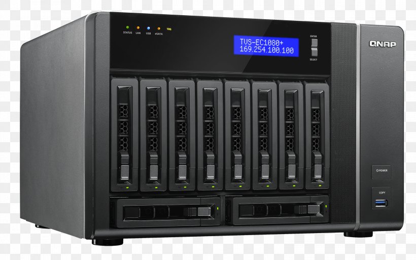 Network Storage Systems QNAP Systems, Inc. QNAP, PNG, 3000x1875px, Network Storage Systems, Audio Receiver, Computer Case, Computer Network, Data Storage Download Free