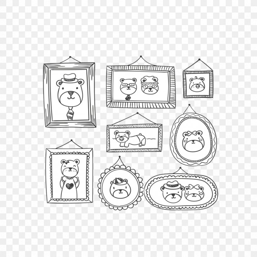 Picture Frame Photography, PNG, 2362x2362px, Picture Frame, Area, Black And White, Brand, Drawing Download Free