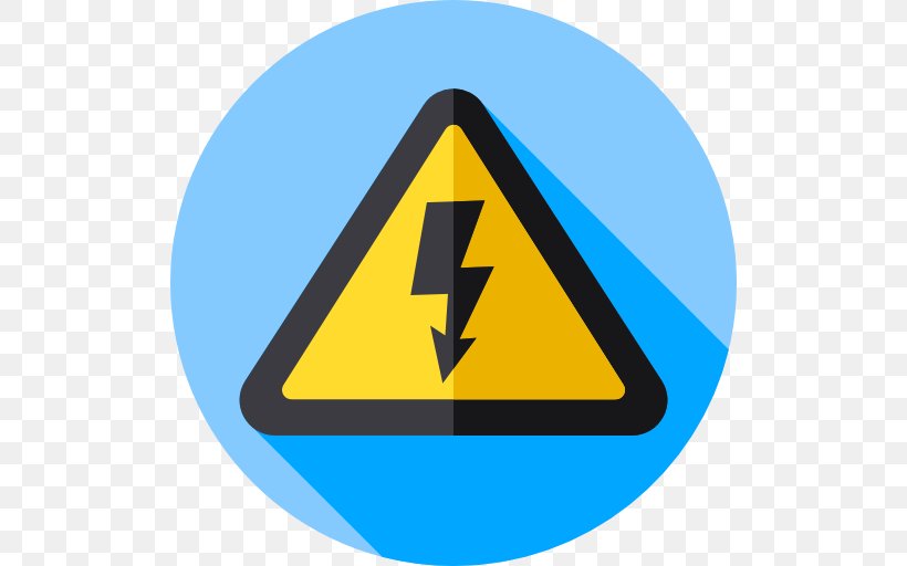 Sign Electrical Safety Electricity Electromagnetic Radiation, PNG, 512x512px, Sign, Area, Blue, Brand, Business Download Free