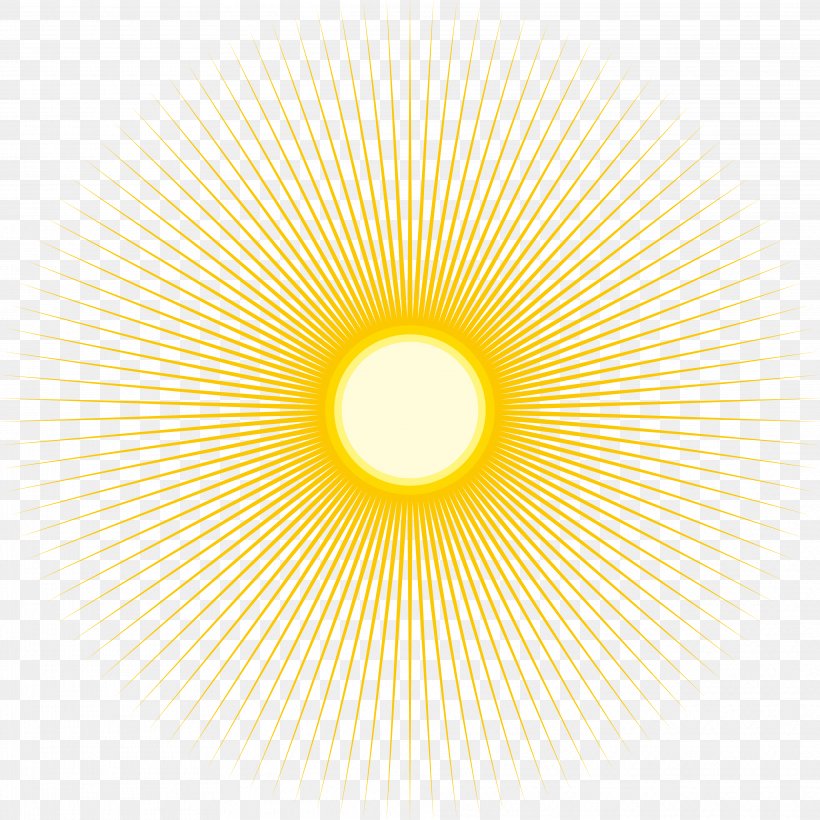 The Sun Emits Lines, PNG, 3849x3850px, Vecteur, Gold, Gratis, Light, Lighting Download Free