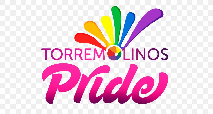 Torremolinos Logo Brand Happiness Pride Parade, PNG, 595x438px, Watercolor, Cartoon, Flower, Frame, Heart Download Free
