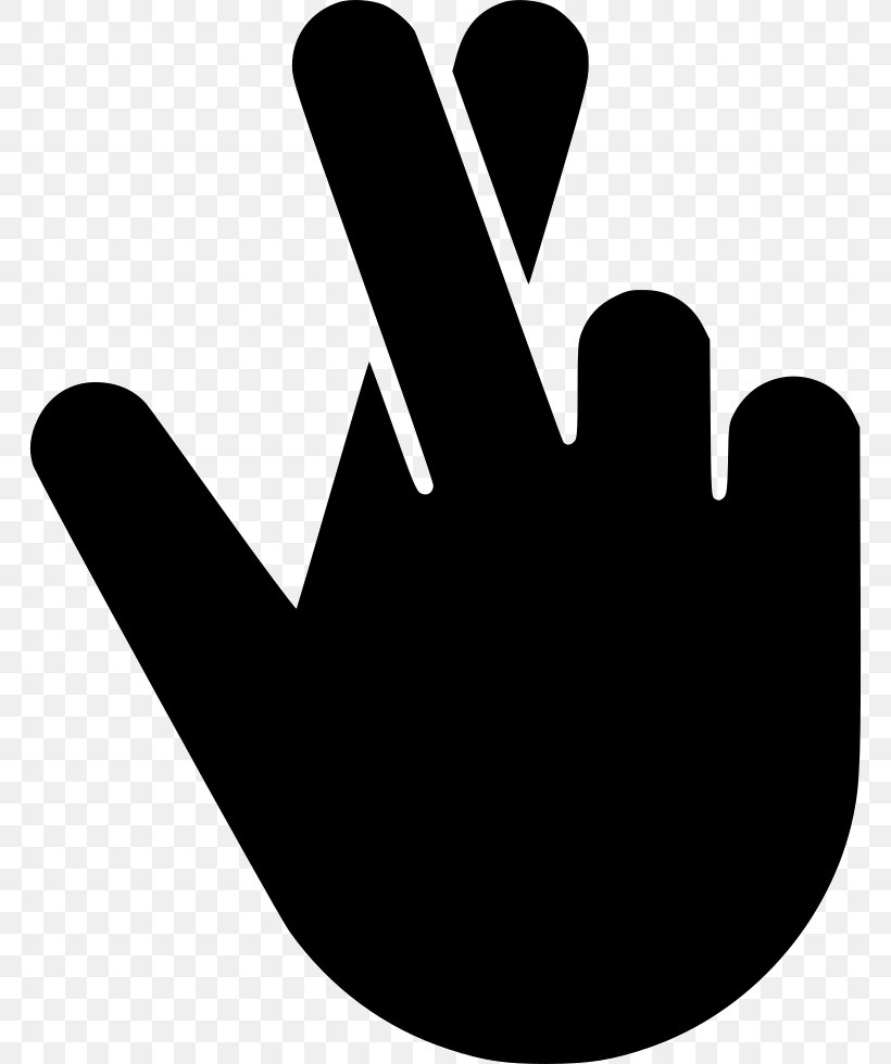 Crossed Fingers Clip Art, PNG, 766x980px, Crossed Fingers, Black, Black And White, Finger, Gesture Download Free