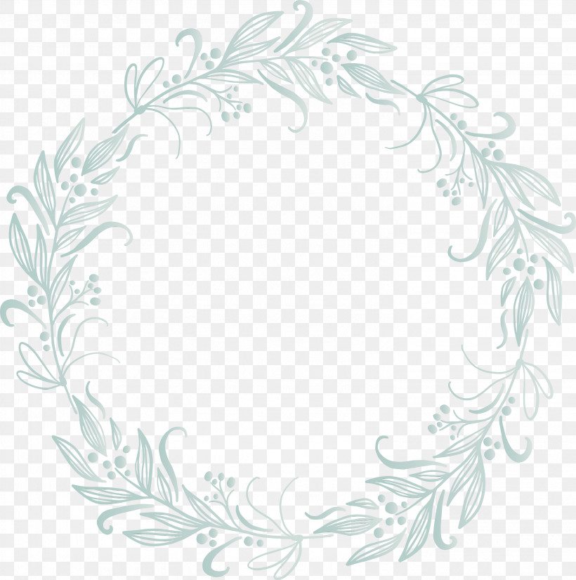 Floral Design, PNG, 2978x3000px, Mistletoe Frame, Biology, Floral Design, Flower, Leaf Download Free