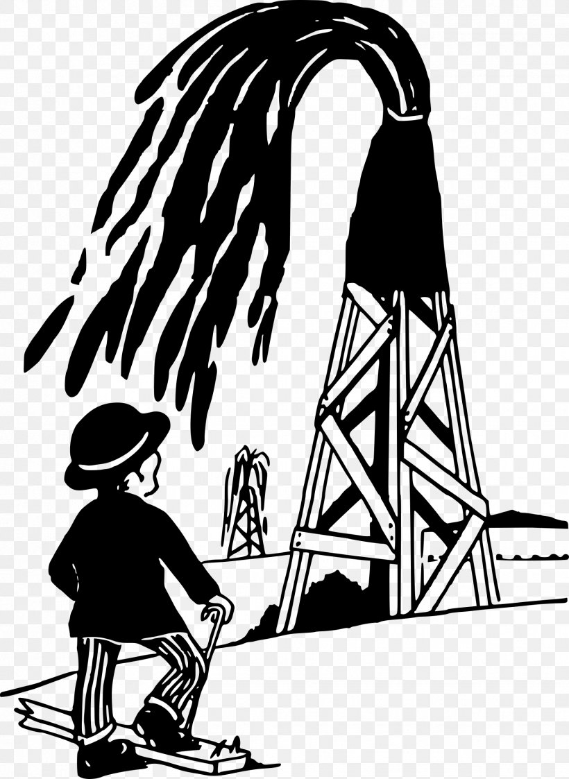 Oil Well Petroleum Water Well Clip Art, PNG, 1752x2400px, Oil Well, Art, Artwork, Black, Black And White Download Free
