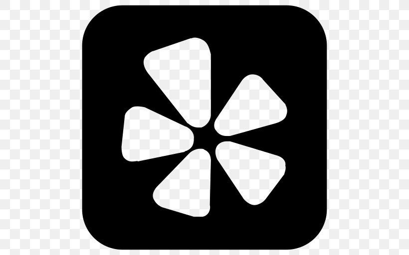 Yelp San Francisco Restaurant Logo, PNG, 512x512px, Yelp, Black And White, Brand, Business, Dentist Download Free