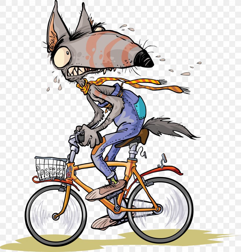 Bicycle Gray Wolf Cycling Clip Art, PNG, 2257x2367px, Bicycle, Art, Artwork, Bicycle Accessory, Bicycle Frame Download Free
