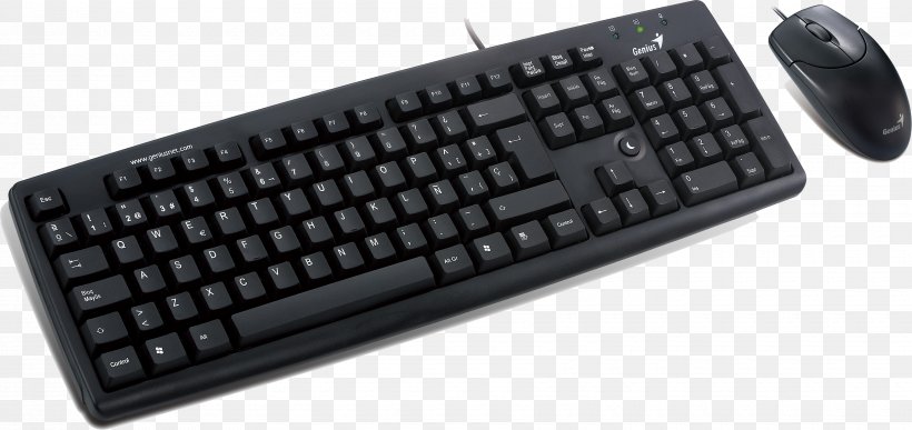 Computer Keyboard Computer Mouse Clip Art, PNG, 3500x1655px, Black, Computer, Computer Component, Computer Keyboard, Computer Mouse Download Free
