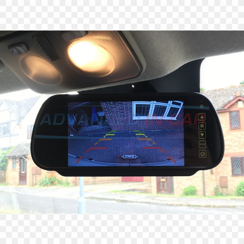 Car Display Device Rear-view Mirror Backup Camera Reversing, PNG, 2000x2000px, Car, Acura Rdx, Automotive Exterior, Automotive Mirror, Backup Camera Download Free