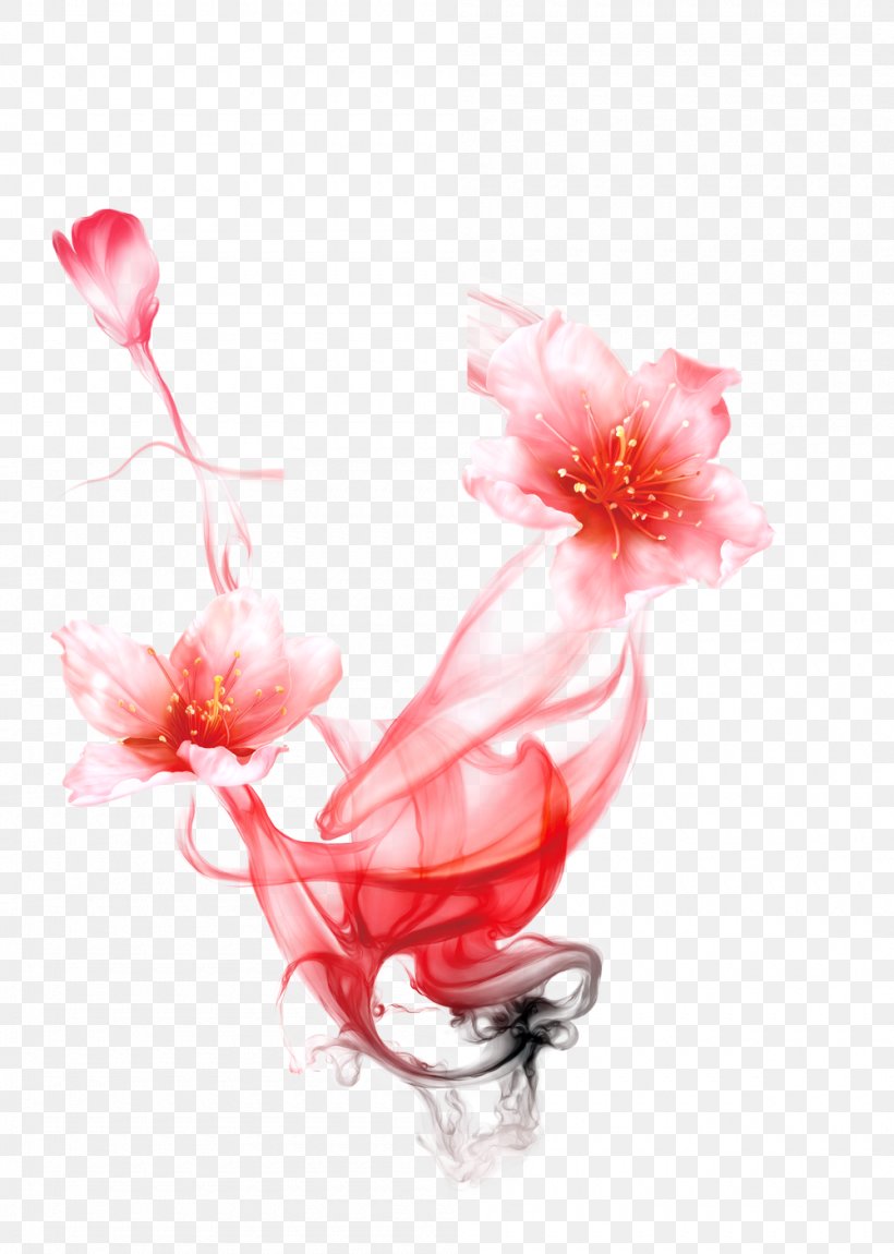 Image Ink Wash Painting Download Pink, PNG, 1000x1403px, Ink Wash Painting, Art, Color, Floral Design, Flower Download Free