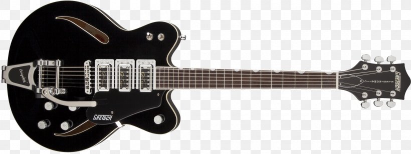 Gretsch Electric Guitar Bigsby Vibrato Tailpiece String Instruments, PNG, 2400x903px, Gretsch, Acoustic Electric Guitar, Archtop Guitar, Bigsby Vibrato Tailpiece, Cutaway Download Free