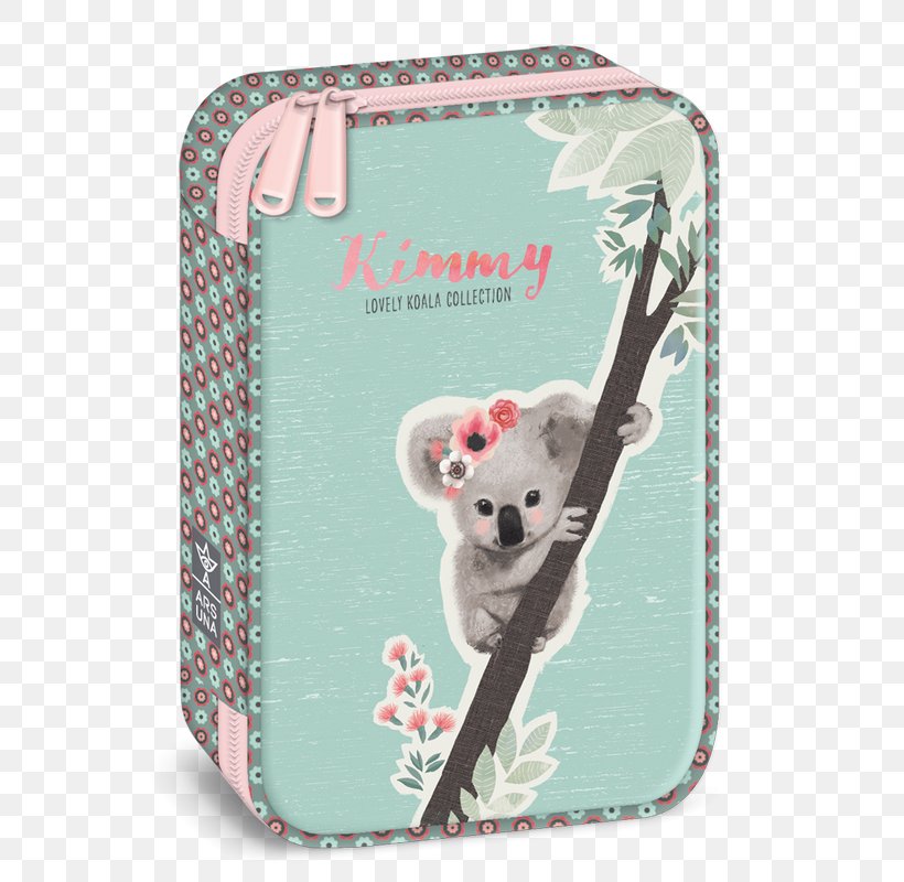 Koala Pen & Pencil Cases Ars Una Studio Kft. Notebook Zipper, PNG, 800x800px, Koala, Animal, Bag, Box, Gum Trees Download Free