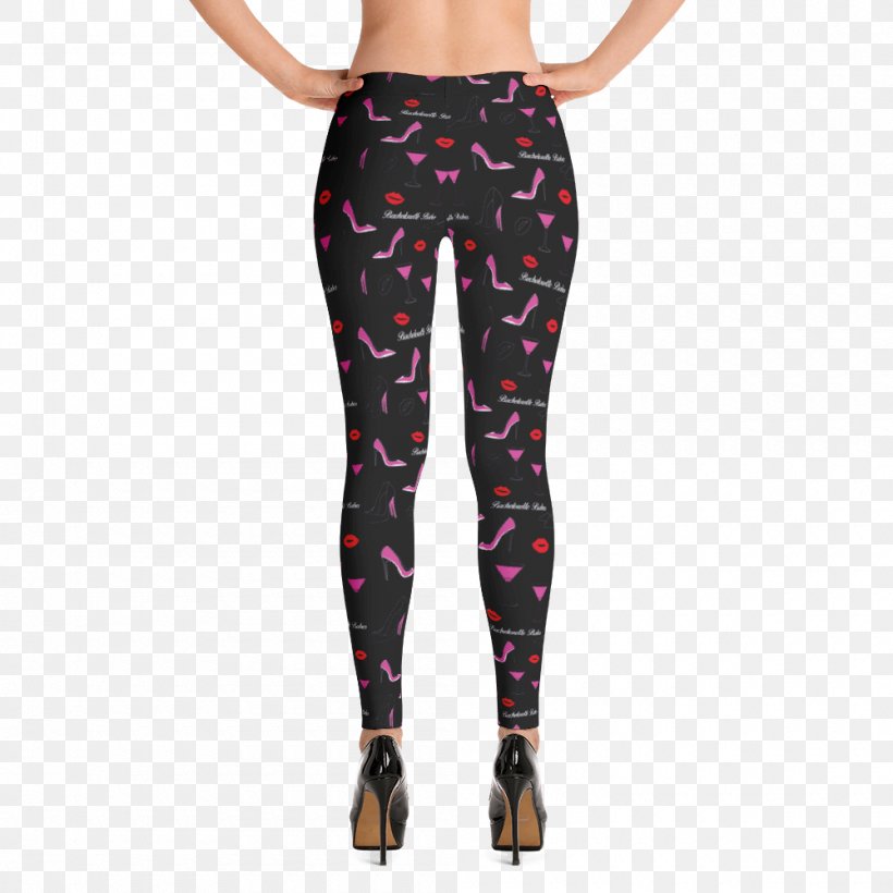 Leggings Yoga Pants Clothing Fashion Slip, PNG, 1000x1000px, Watercolor, Cartoon, Flower, Frame, Heart Download Free