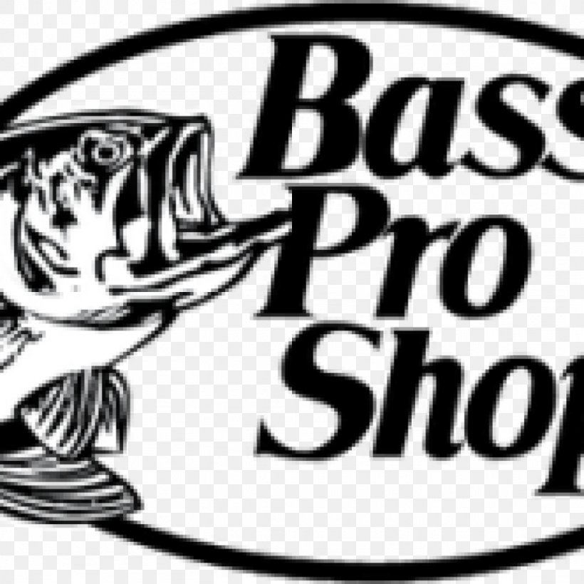 Bass Pro Shops Fly Fishing Logo, PNG, 1024x1024px, Bass Pro Shops, Art, Black And White, Brand, Carnivoran Download Free