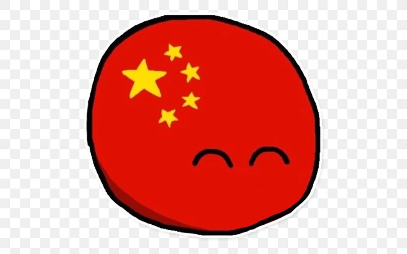 Flag Of China Polandball United States National Flag, PNG, 512x512px, China, Area, China Internet Information Center, Communism, Country Download Free
