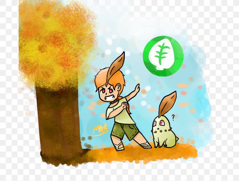 Chikorita Rabbit Art Illustration Image, PNG, 691x621px, Chikorita, Art, Art Museum, Artist, Carnivoran Download Free