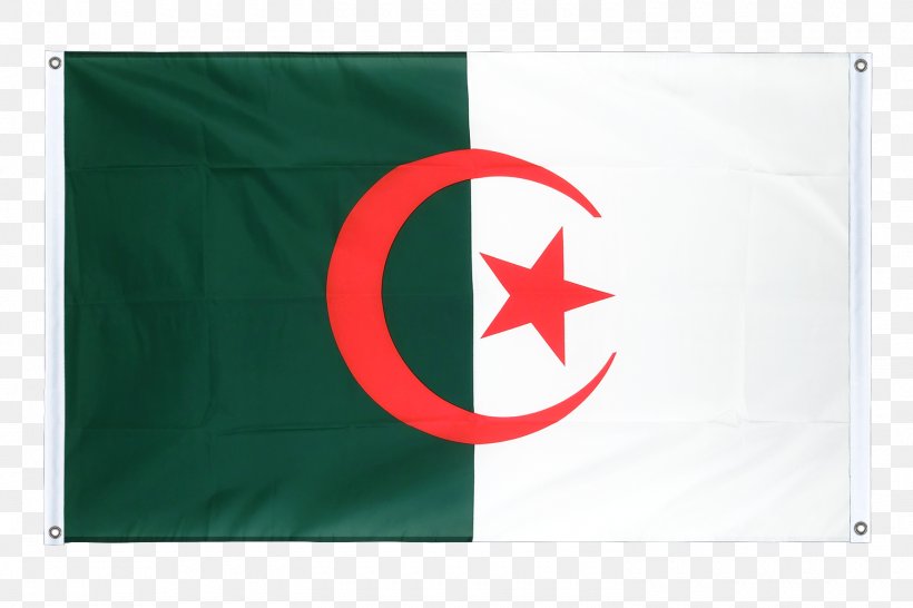 Flag Of Algeria National Flag Libya, PNG, 1500x1000px, Algeria, Area, Brand, Egypt, Fahne Download Free