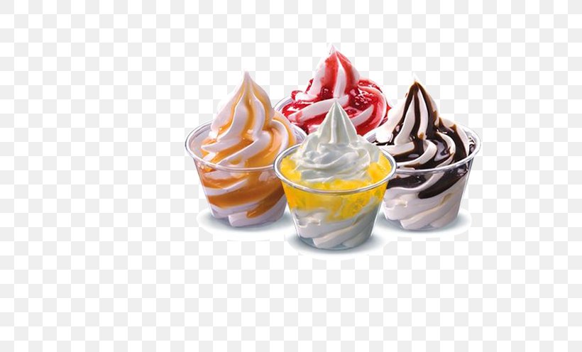 Ice Cream Frozen Yogurt Soft Serve Milk, PNG, 555x496px, Ice Cream, Cream, Dairy Product, Dessert, Envase Download Free