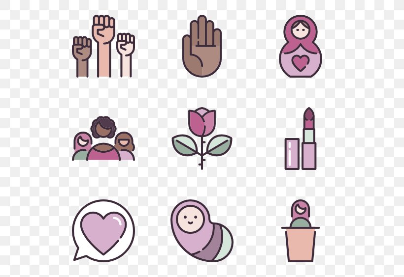International Women's Day Woman Computer Icons Clip Art, PNG, 600x564px, Watercolor, Cartoon, Flower, Frame, Heart Download Free