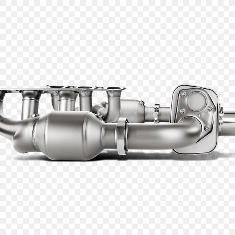 Porsche 911 GT3 Exhaust System Car Akrapovič, PNG, 1024x1024px, Porsche 911 Gt3, Auto Part, Automotive Exhaust, Brass Instrument, Car Download Free