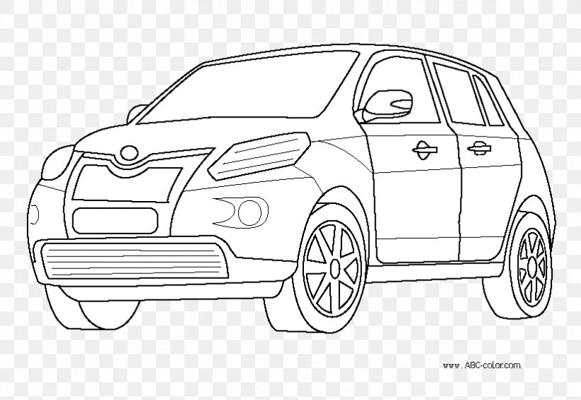 Car Door Coloring Book Drawing Line Art, PNG, 822x567px, Car, Artwork, Automotive Design, Automotive Exterior, Automotive Lighting Download Free